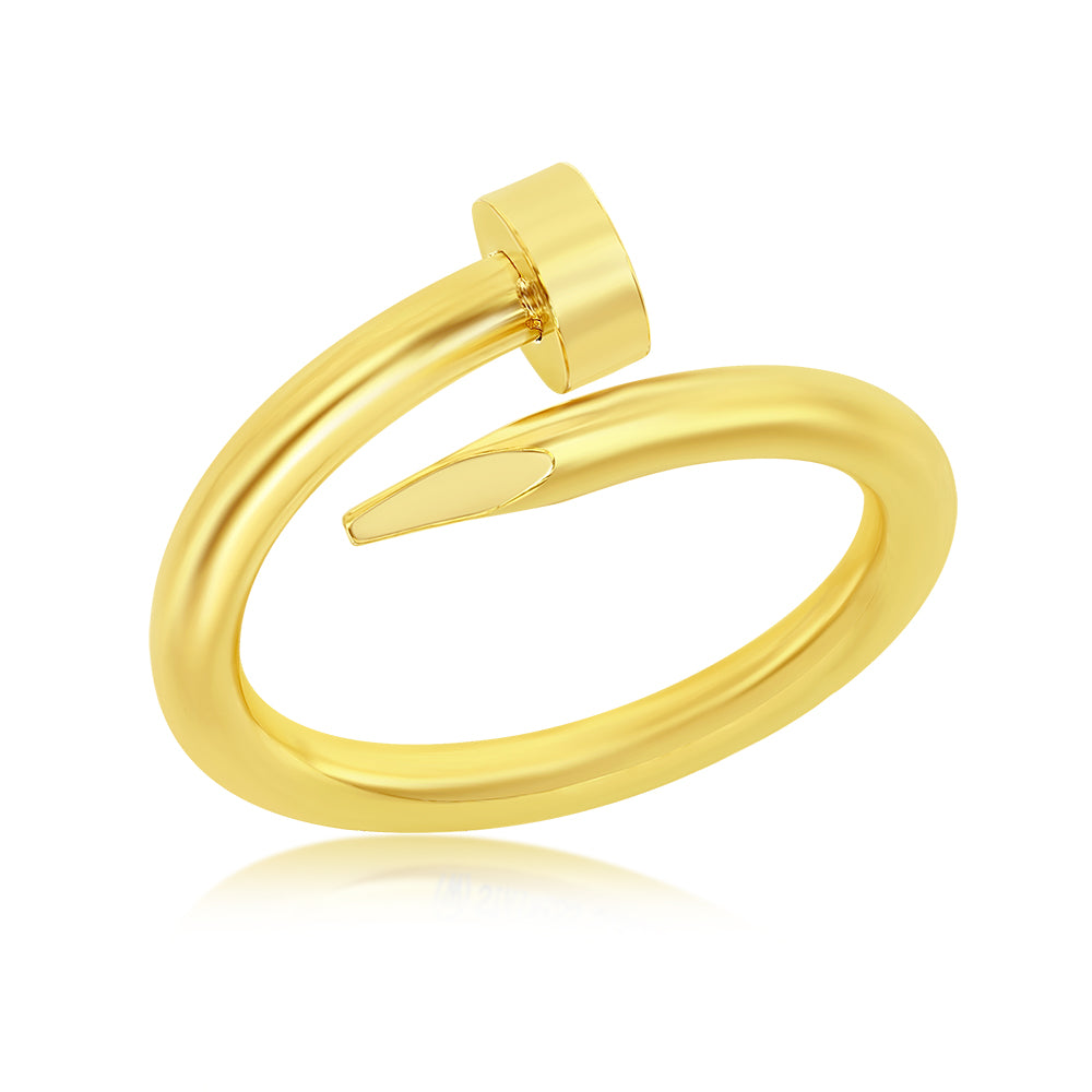 Cartier Juste Un Clou 18K Yellow Gold SM Ring Size 55 Cartier | TLC